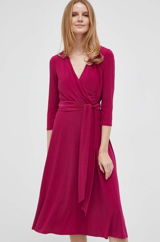 

Платье Лорен Ральф Лорен Lauren Ralph Lauren, розовый
