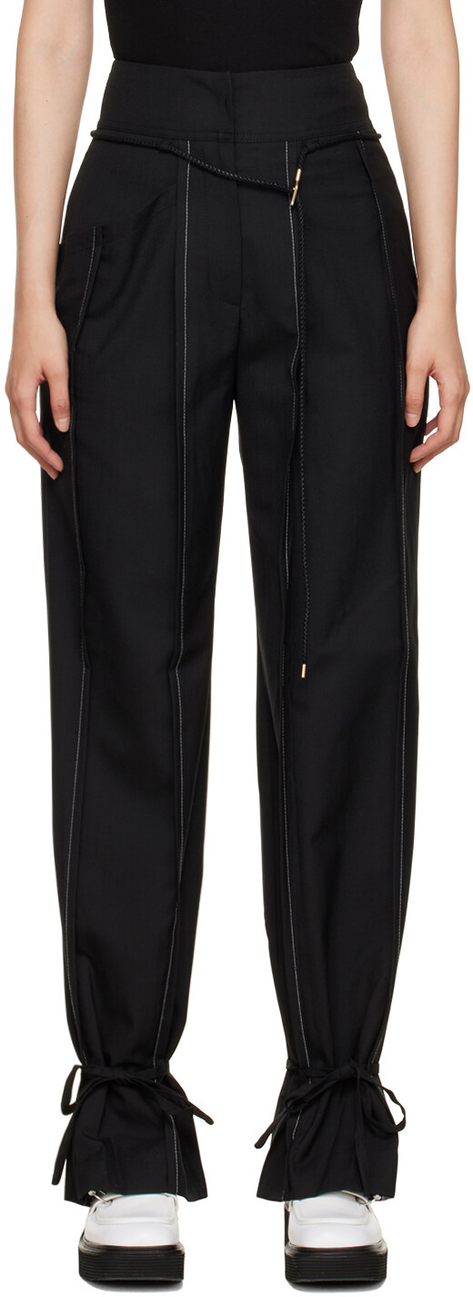 

SSENSE Эксклюзивные черные брюки Katina Andersson Bell