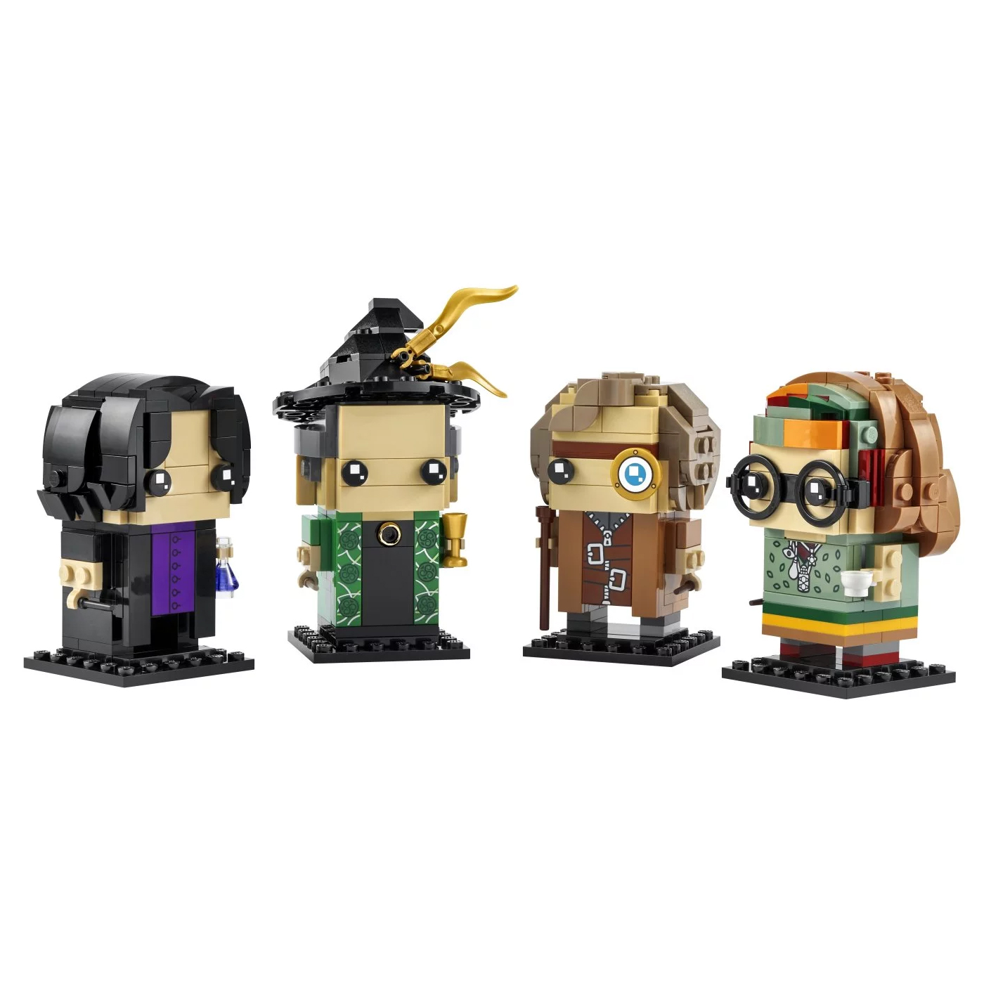 Конструктор Lego BrickHeadz Harry Potter Professors of Hogwarts 40560, 601 деталь конструктор lego brickheadz scrooge mcduck huey dewey