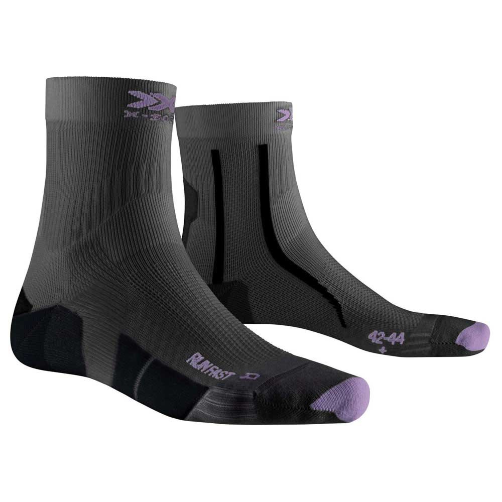 Носки X-SOCKS Run Fast 4.0, серый носки x socks run fast 1 пара черный