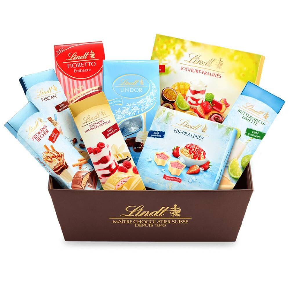 

Подарочная корзина Lindt Sommer Geschenkkorb, ассорти, 879г