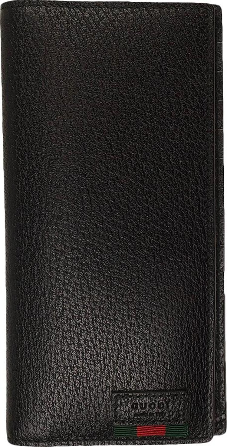 

Кошелек Gucci Leather Wallet Black, черный