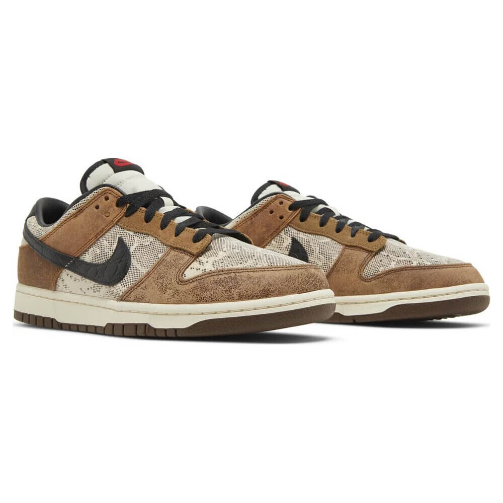 Nike dunk low brown sale