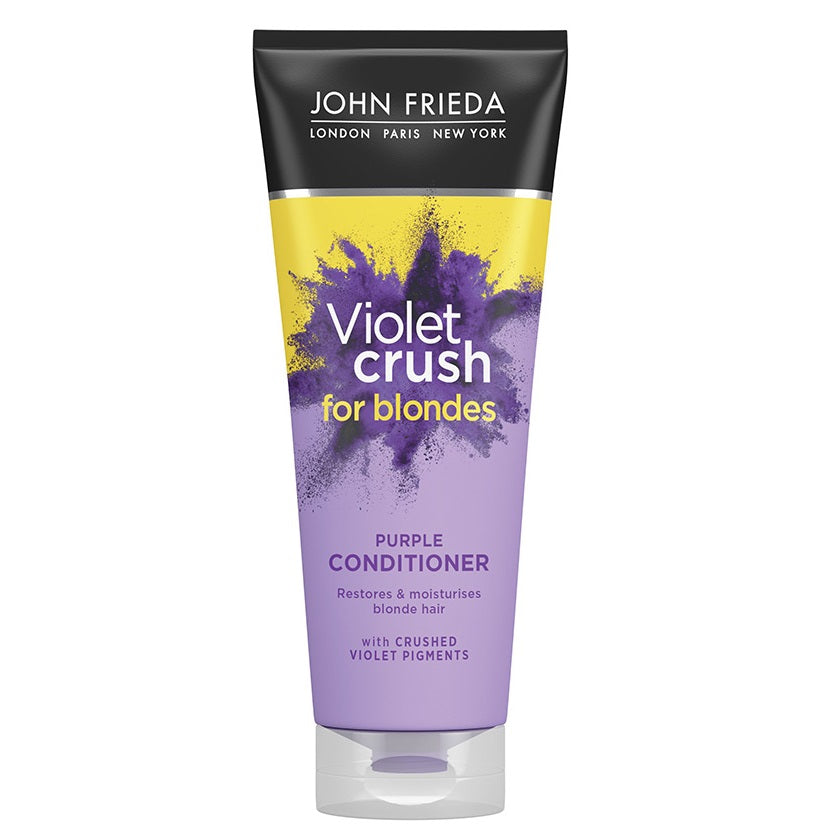 John Frieda Кондиционер Sheer Blonde Violet Crush нейтрализующий желтый оттенок волос 250мл