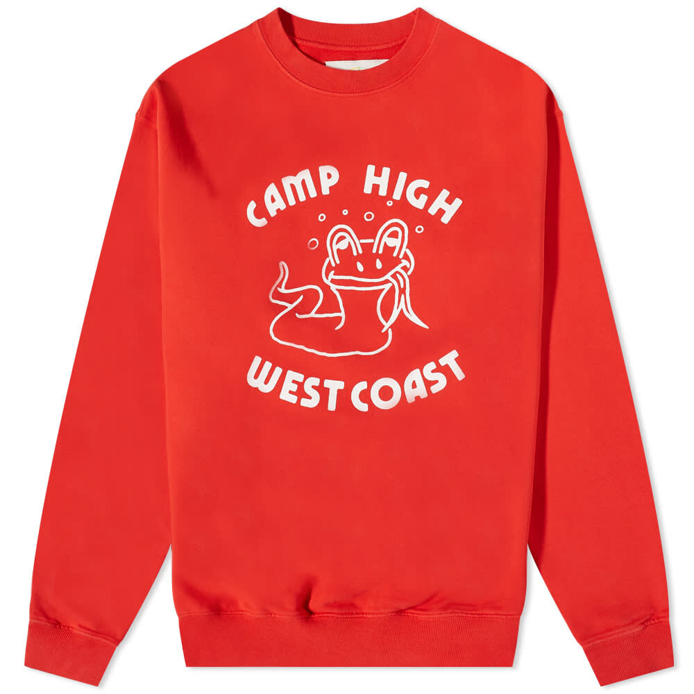 

Толстовка Camp High High Rollers Crew Sweat, Красный