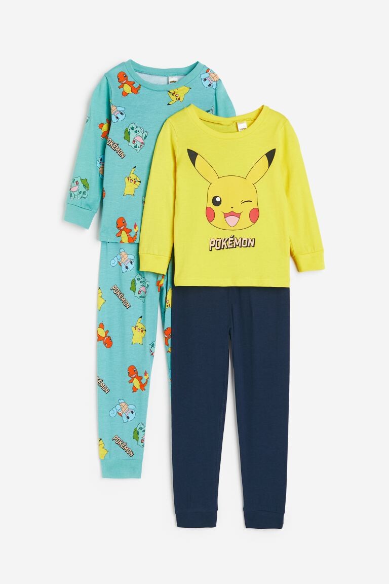 

Комплект пижам H&M x Pokémon Printed, мультиколор