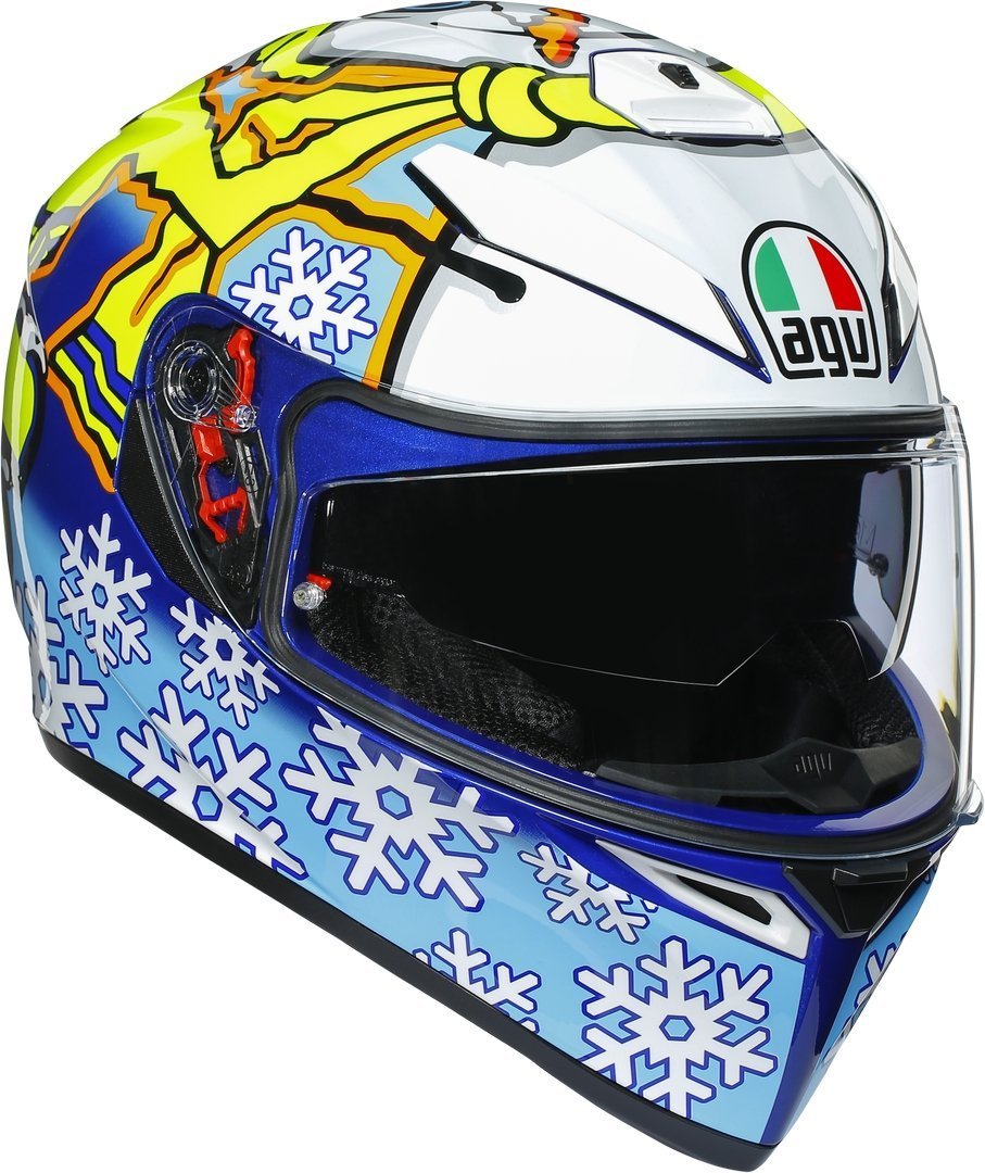 

Шлем AGV K-3 SV Rossi Winter Test 2016 с рисунком