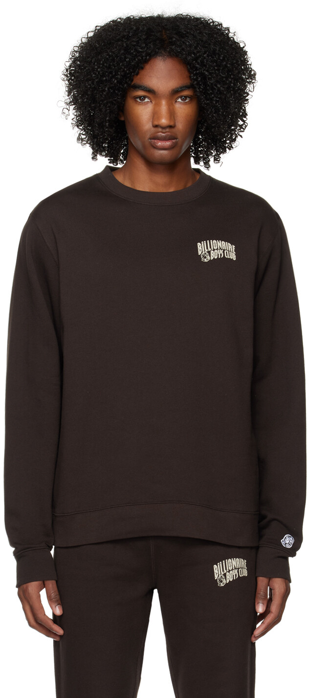 

Коричневый свитшот с маленькой аркой Billionaire Boys Club