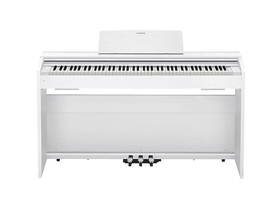 

Цифровое пианино Casio PX870 WH Privia белого цвета