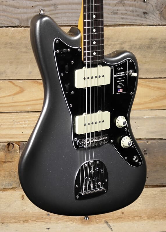 

Электрогитара Fender American Professional II Jazzmaster Mercury с футляром