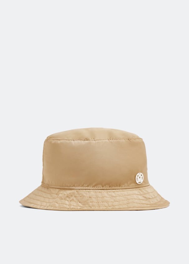 

Шляпа MAISON MICHEL Jason bucket hat, бежевый
