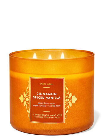 

Свеча с 3 фитилями Cinnamon Spiced Vanilla, 14.5 oz / 411 g, Bath and Body Works