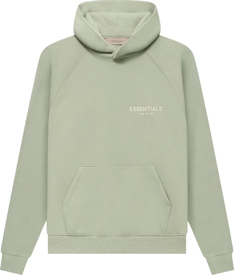 Худи Fear of God Essentials Essentials Hoodie 'Sea Foam', зеленый - фото