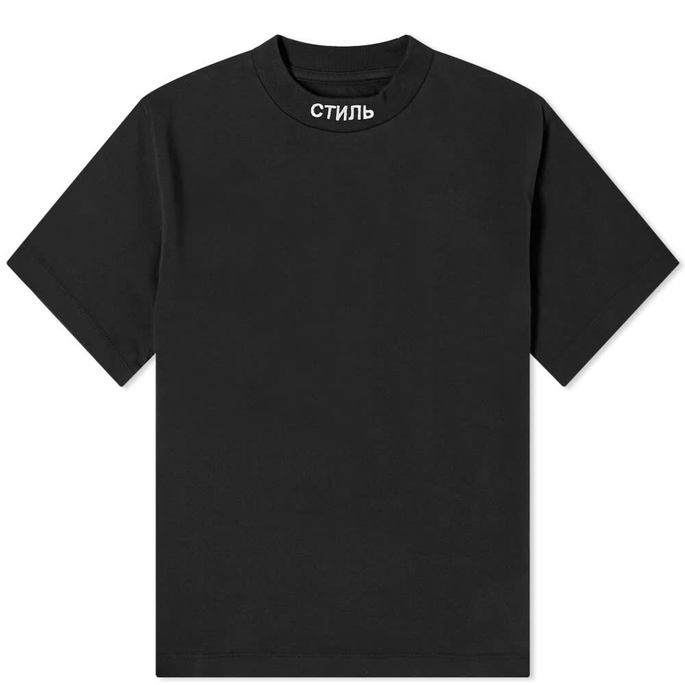 

Футболка Heron Preston CTNMB Collar Tee, Черный