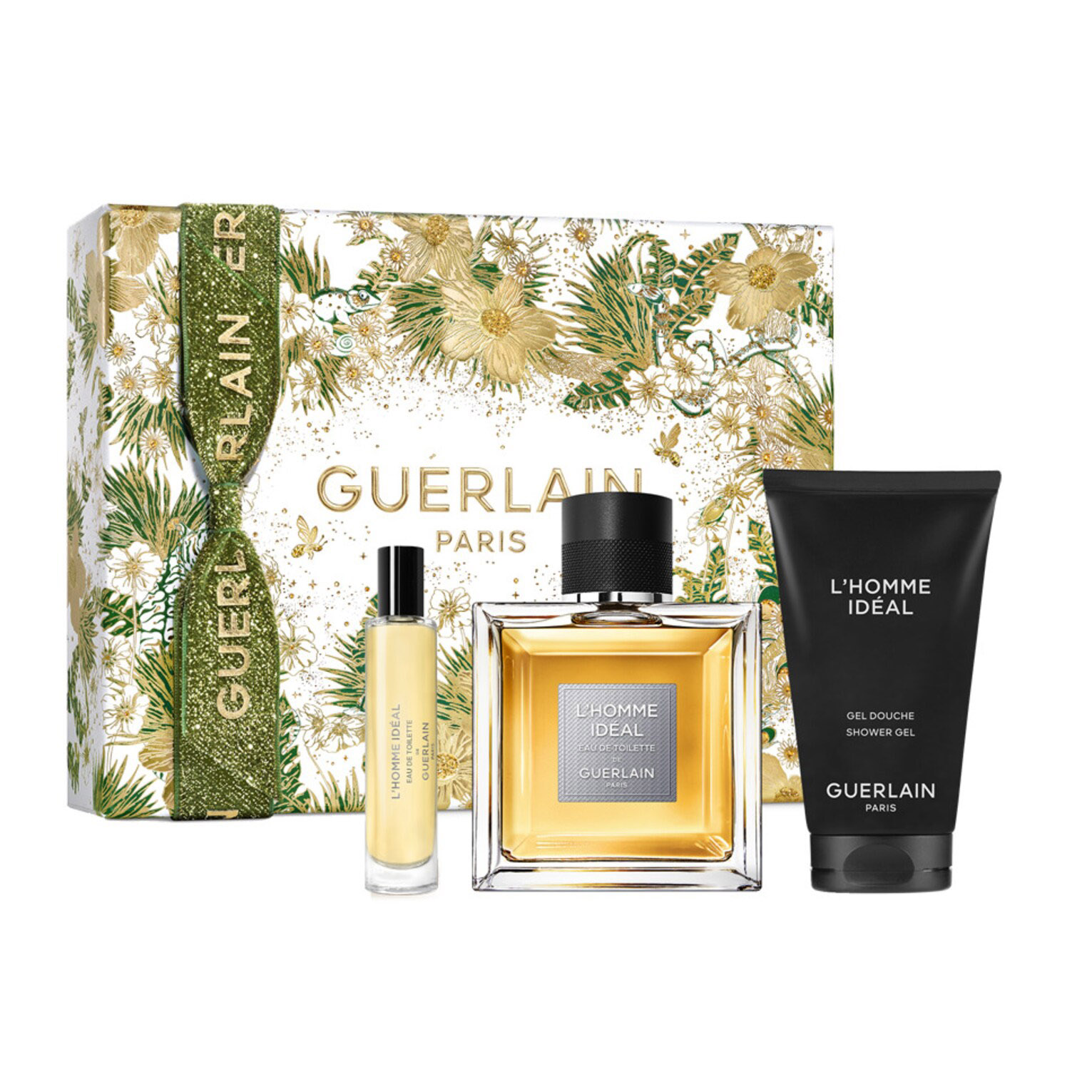 цена Подарочный парфюмерный набор Guerlain L'Homme Ideal, 3 предмета