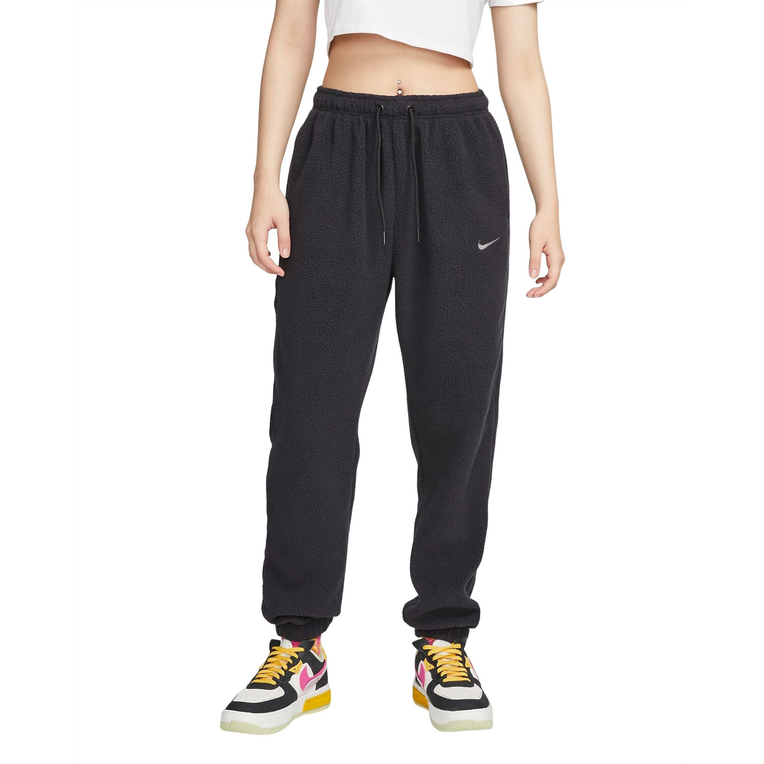 

Джоггеры Nike Sportswear Plush Women's, черный/темно-серый