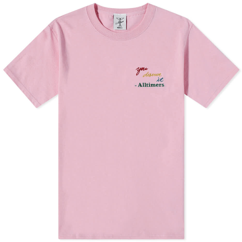

Футболка Alltimers You Deserve It Embroidered Tee