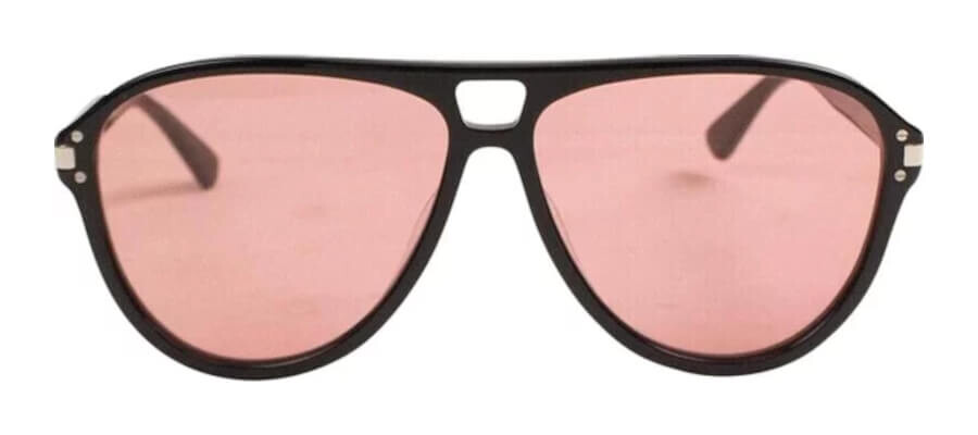 

Солнцезащитные очки Amiri Aviator Logo 'Black/Pink', черный/розовый