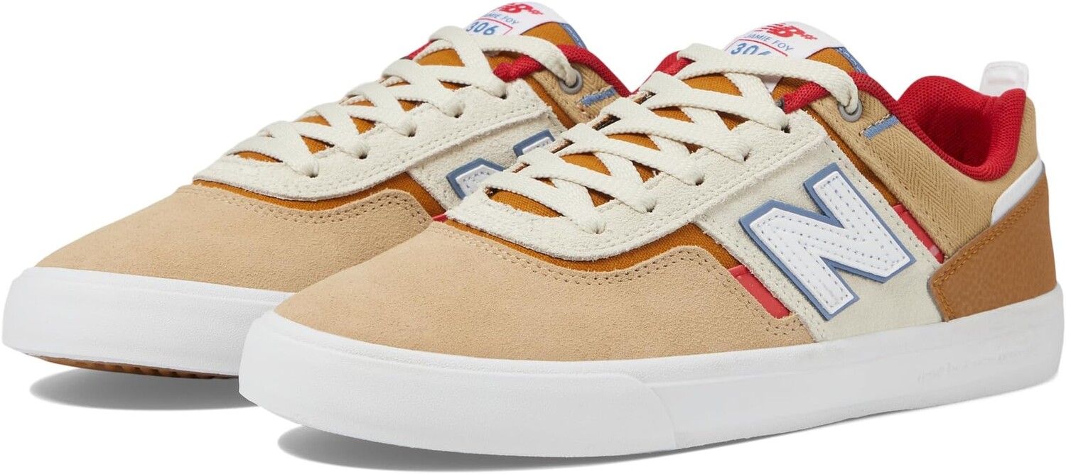 

Кроссовки 306 - Jamie Foy New Balance, цвет Tan/Red