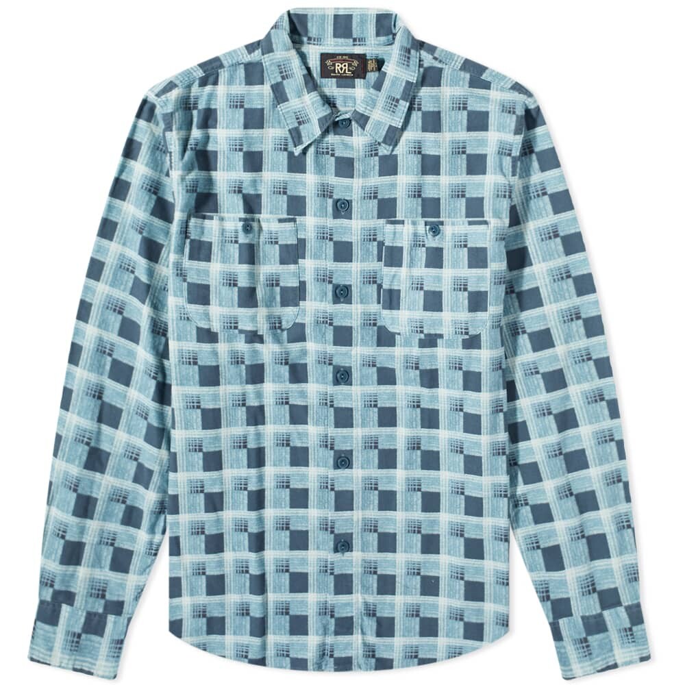

Рубашка RRL Universal Check Shirt