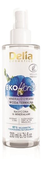 

Минеральная термальная вода льна 200мл Delia Cosmetics EKOflorist