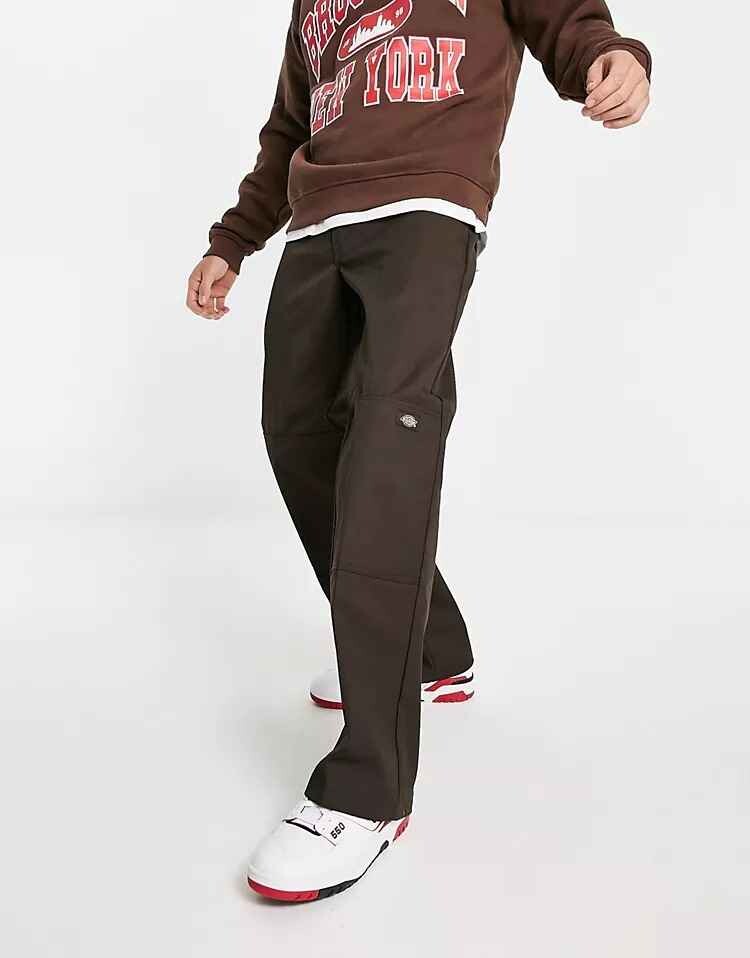 

Брюки Dickies Double Knee Work Chino Trousers, темно-коричневый