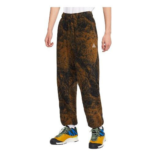 

Спортивные штаны Nike Loose Elastic Waistband Sports Pants/Trousers/Joggers Brown, Коричневый