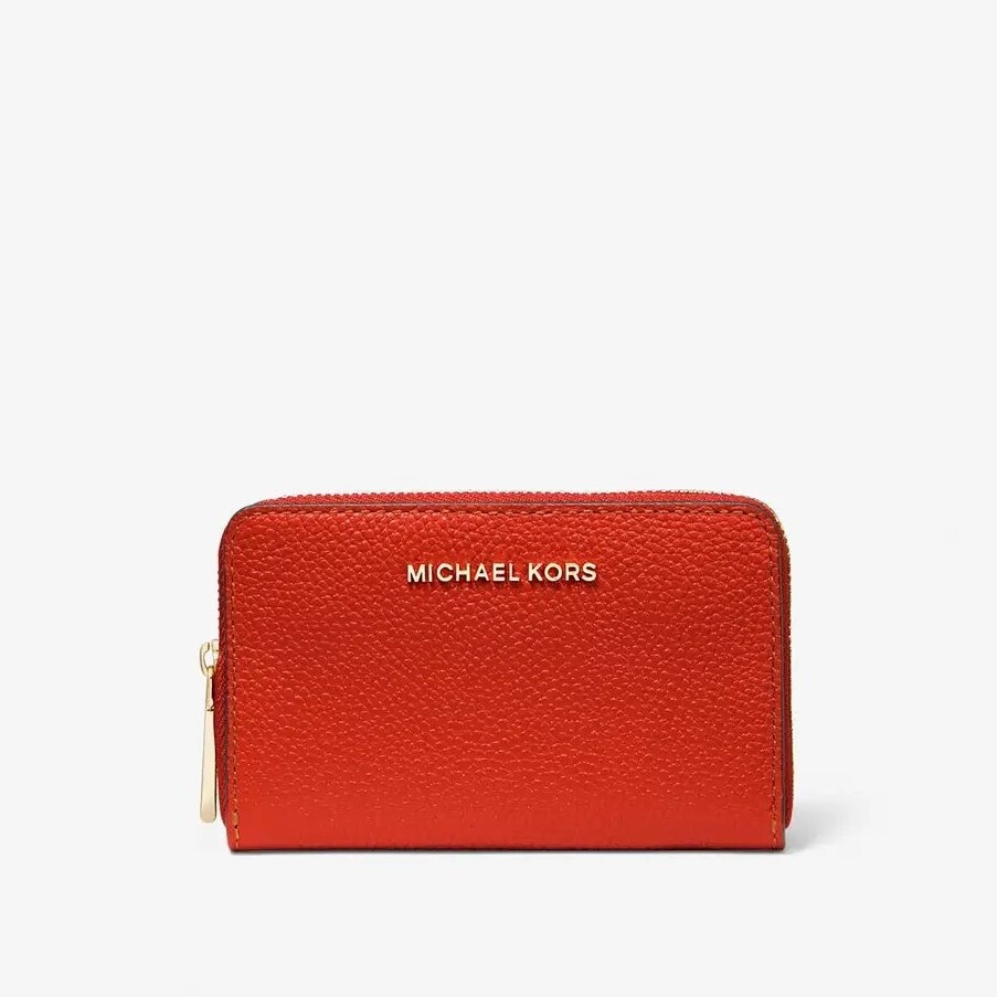 

Кошелек Michael Michael Kors Small Pebbled Leather, красный