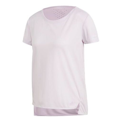 

Футболка Adidas Training Sports Round Neck Short Sleeve Pink, Розовый