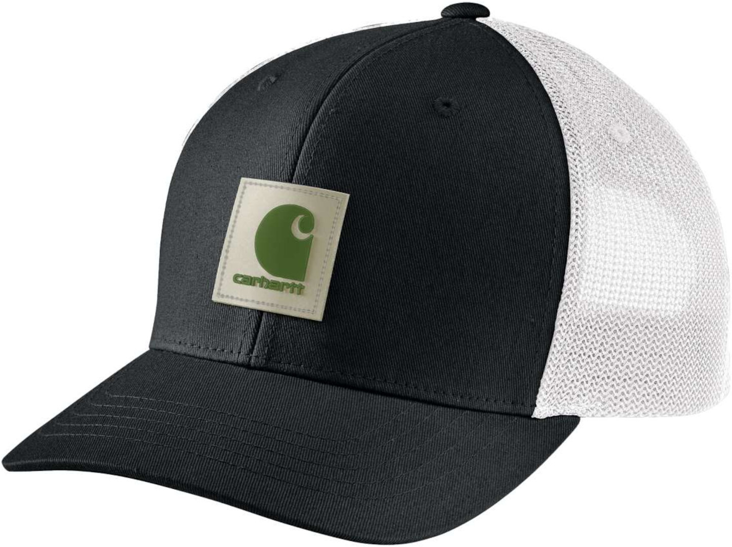

Шапка Carhartt Twill Mesh-Back Logo Patch, черный