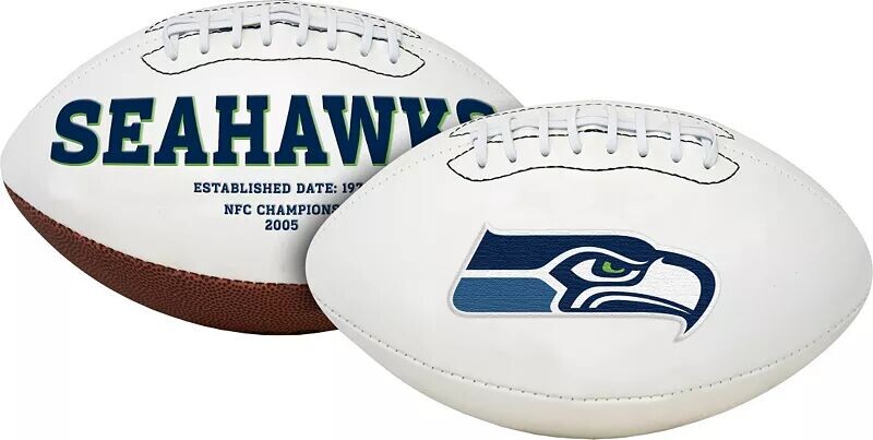 

Полноразмерный футбольный мяч Rawlings Seattle Seahawks Signature Series