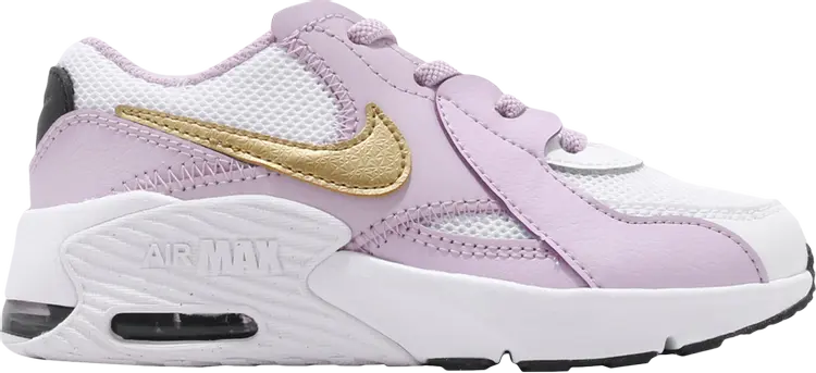 

Кроссовки Nike Air Max Excee PS 'Metallic Gold', белый