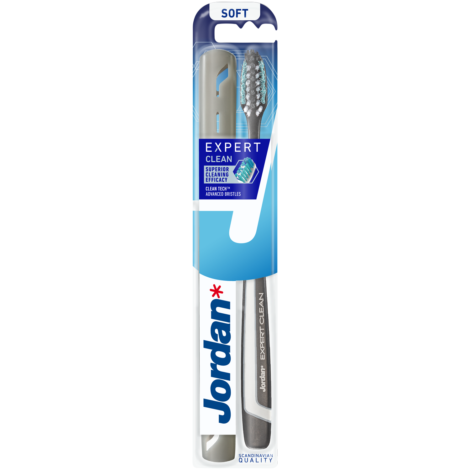 Jordan Expert Clean зубная щетка мягкая, 1 шт.