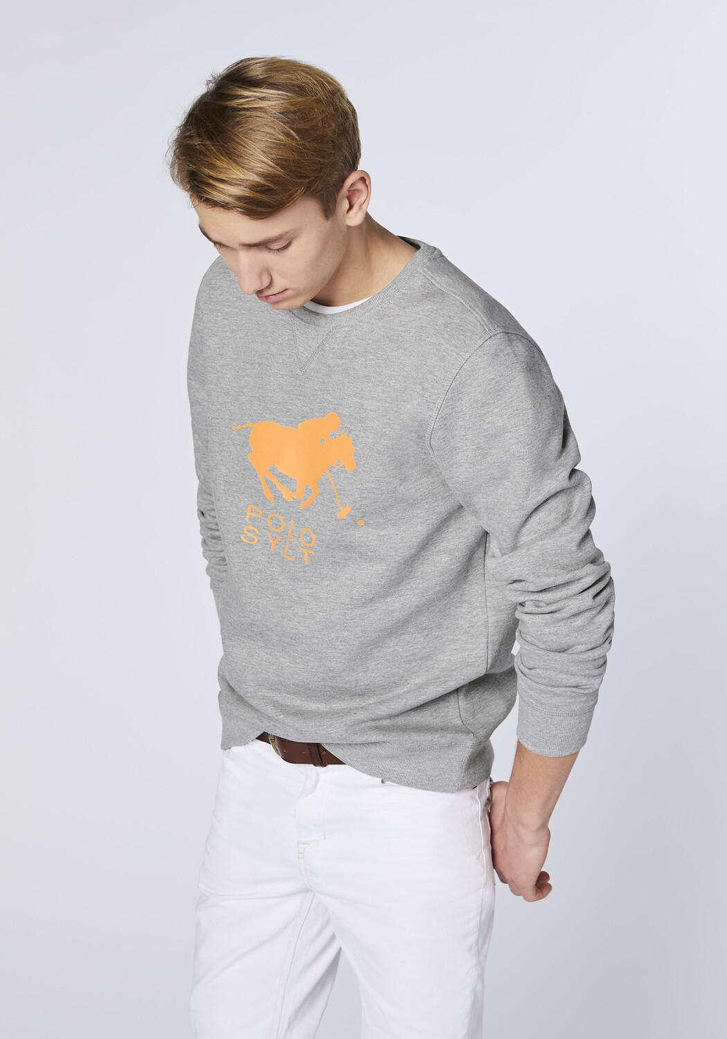 

Толстовка Polo Sylt Sweater, серый