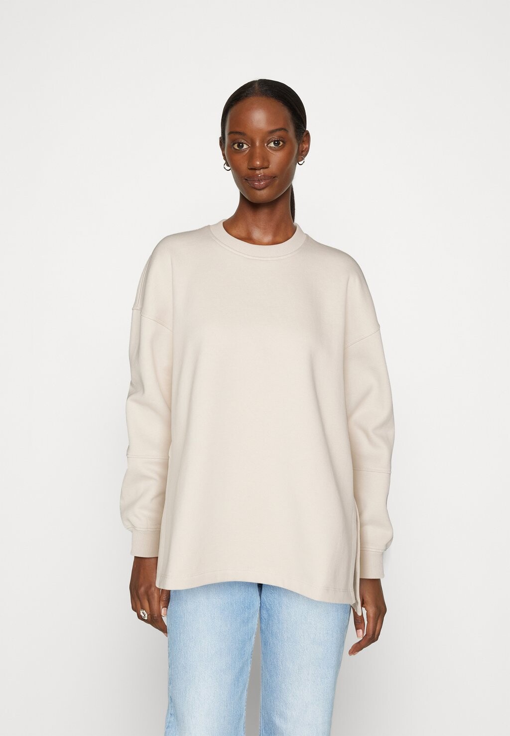 

Толстовка Selected Femme SLFYRSA CREW NECK, цвет oatmeal