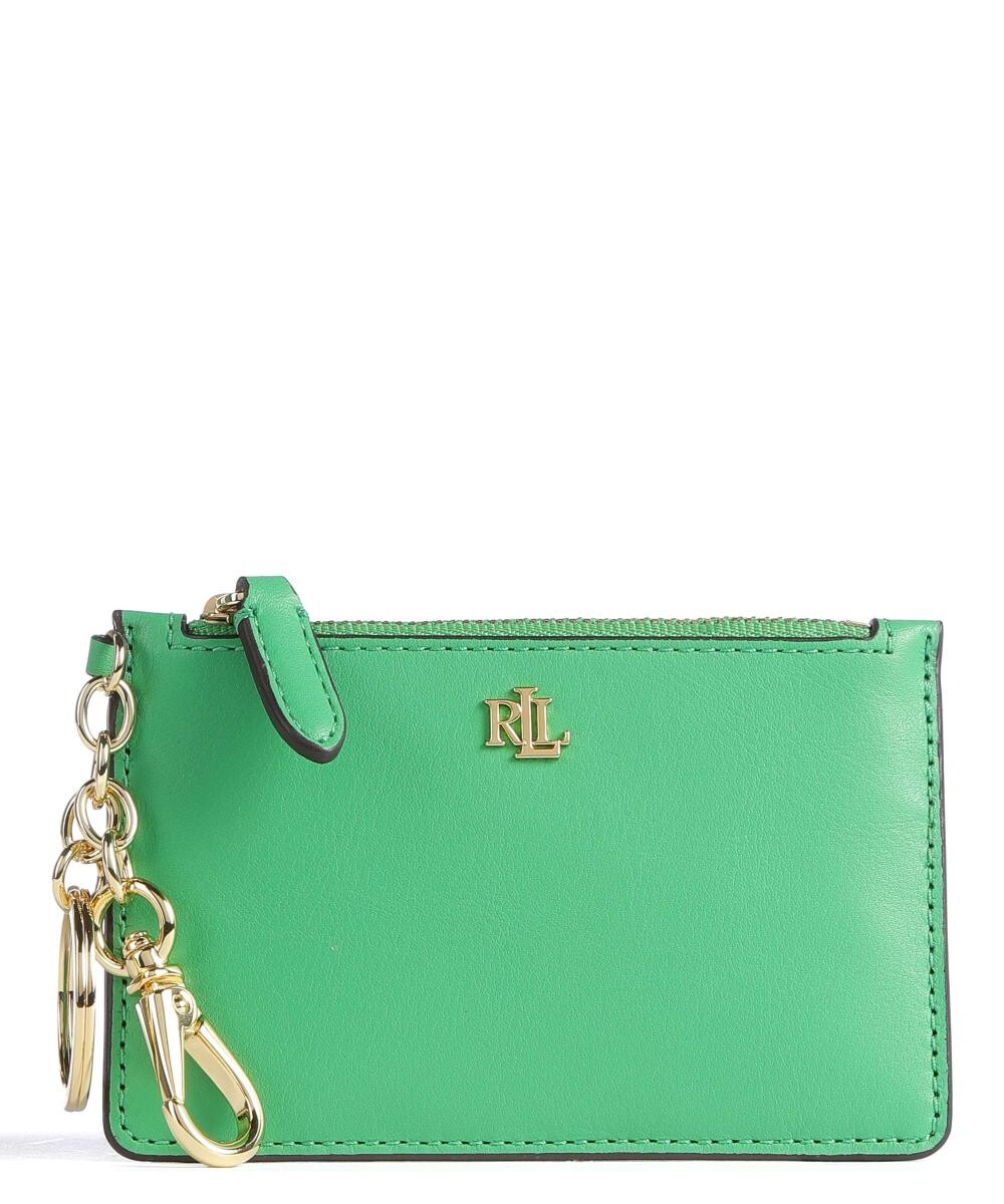 

Кошелек гладкая яловая кожа Lauren Ralph Lauren, зеленый