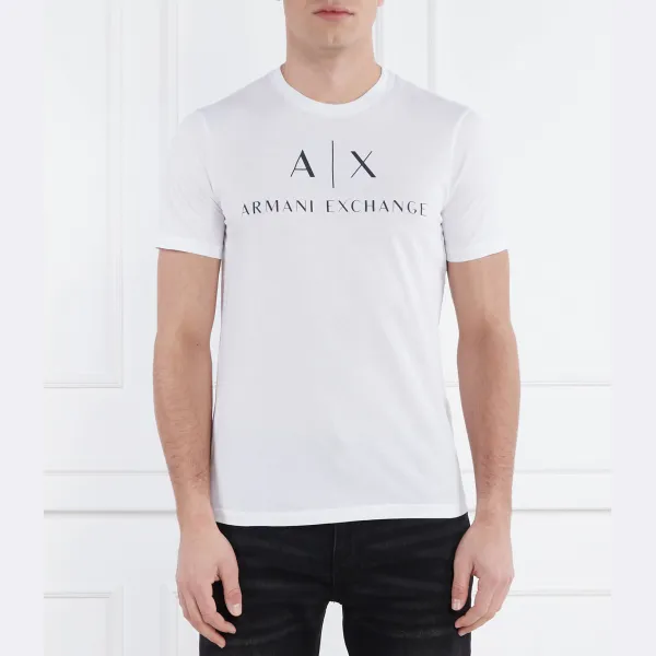 

Облегающая футболка Armani Exchange, белый