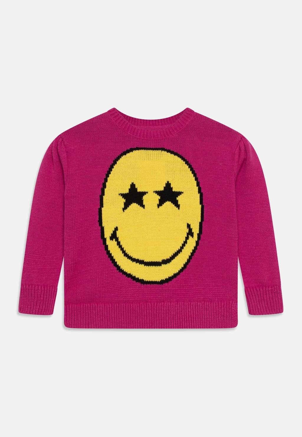 

Вязаный свитер DROP TODDLER GIRL SMILEY GAP, цвет super pink neon