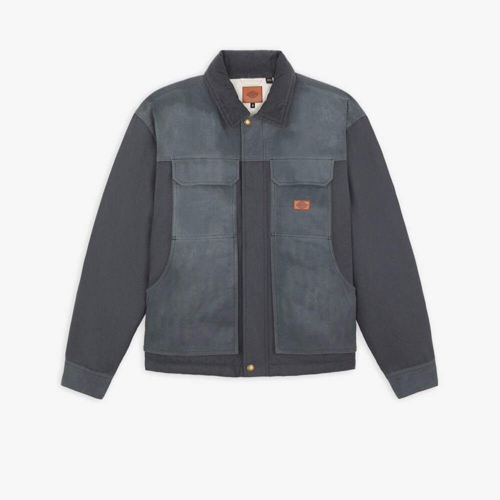 

Куртка Lucas Waxed Pocket Front Jacket 'Charcoal Grey' Dickies, серый