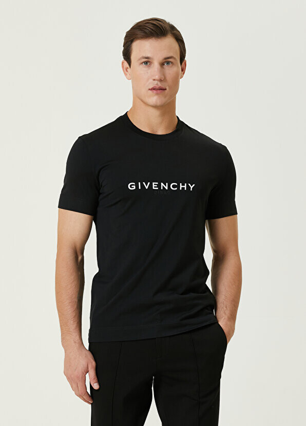 

Черная футболка с логотипом Givenchy, Черный