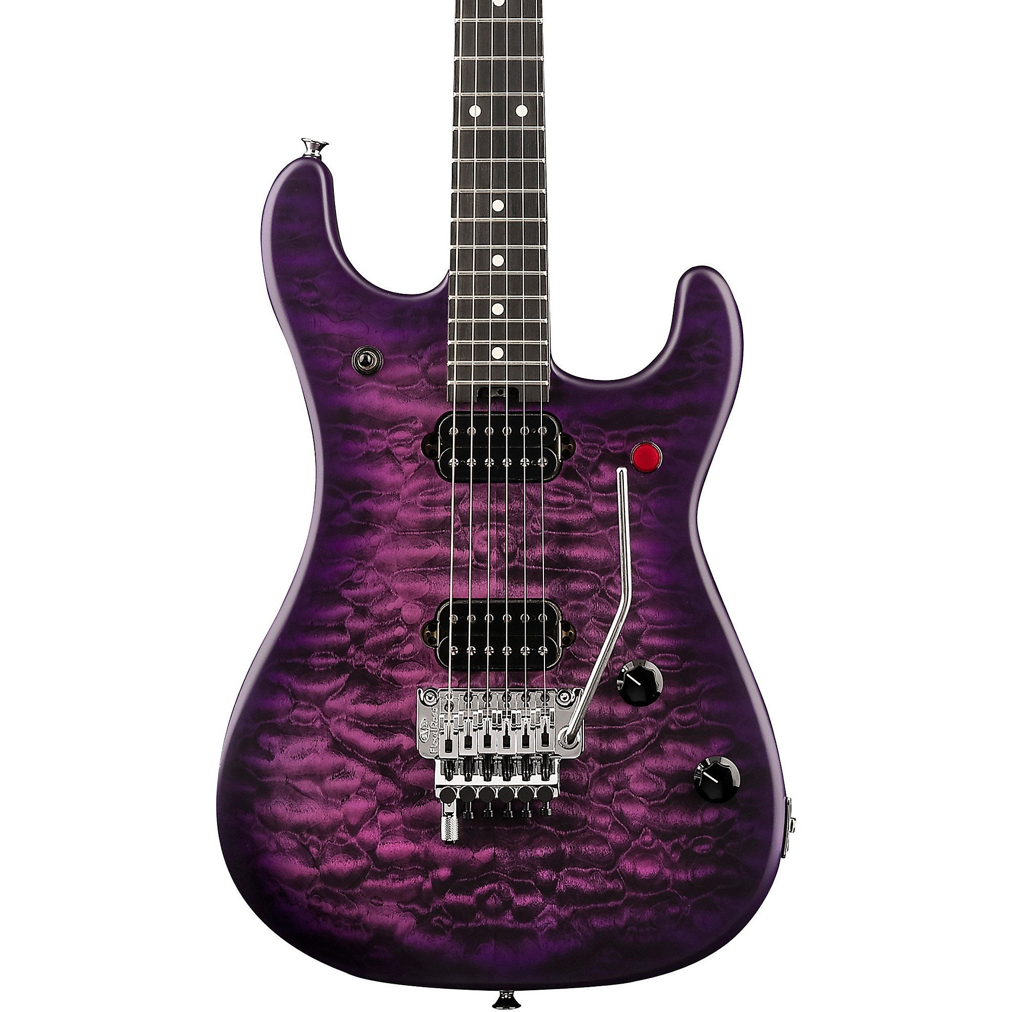 Электрогитара EVH 5150 Deluxe Poplar Burl Purple Daze электрогитара evh limited edition 5150 deluxe ash natural