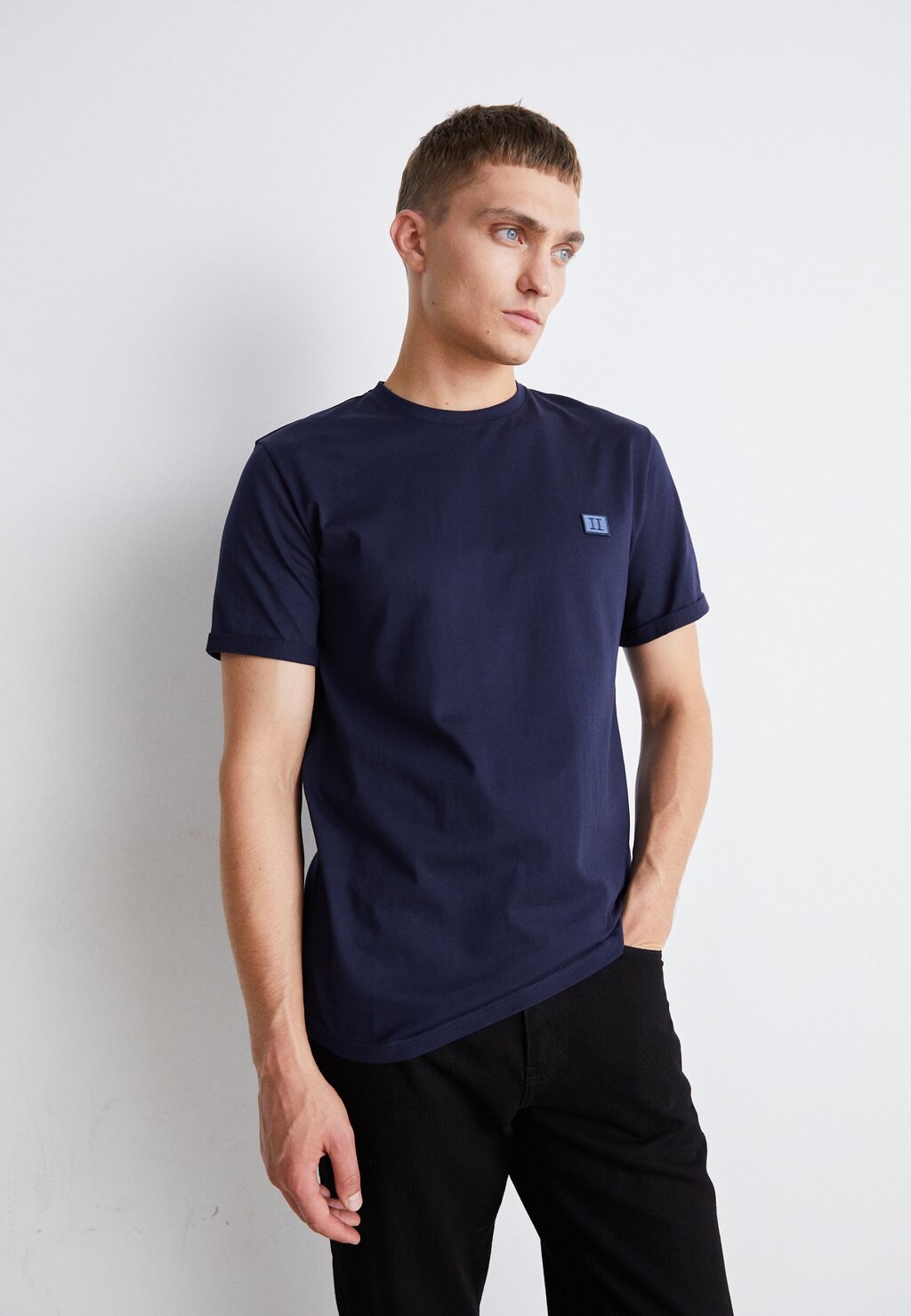 

Футболка базовая PIECE Les Deux, цвет dark navy/fjord blue