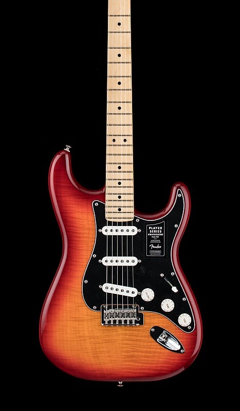 

Fender Player Stratocaster Plus Top - Aged Cherry Burst #01668