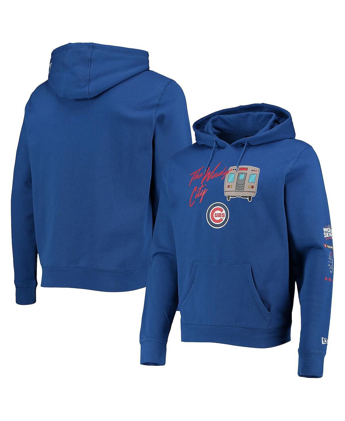 

Мужская толстовка с капюшоном royal chicago cubs city transit pullover New Era