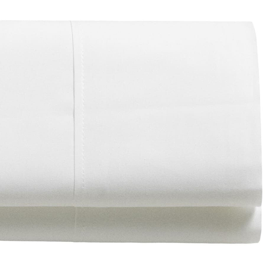 

Простыня Zara Home Cotton Percale Flat Sheet, белый