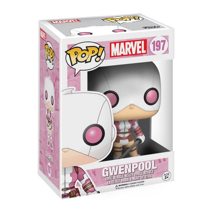 Фигурка Funko Pop! Marvel GwenPool комплект комиксов гвенпул дэдпул человек паук и дракула
