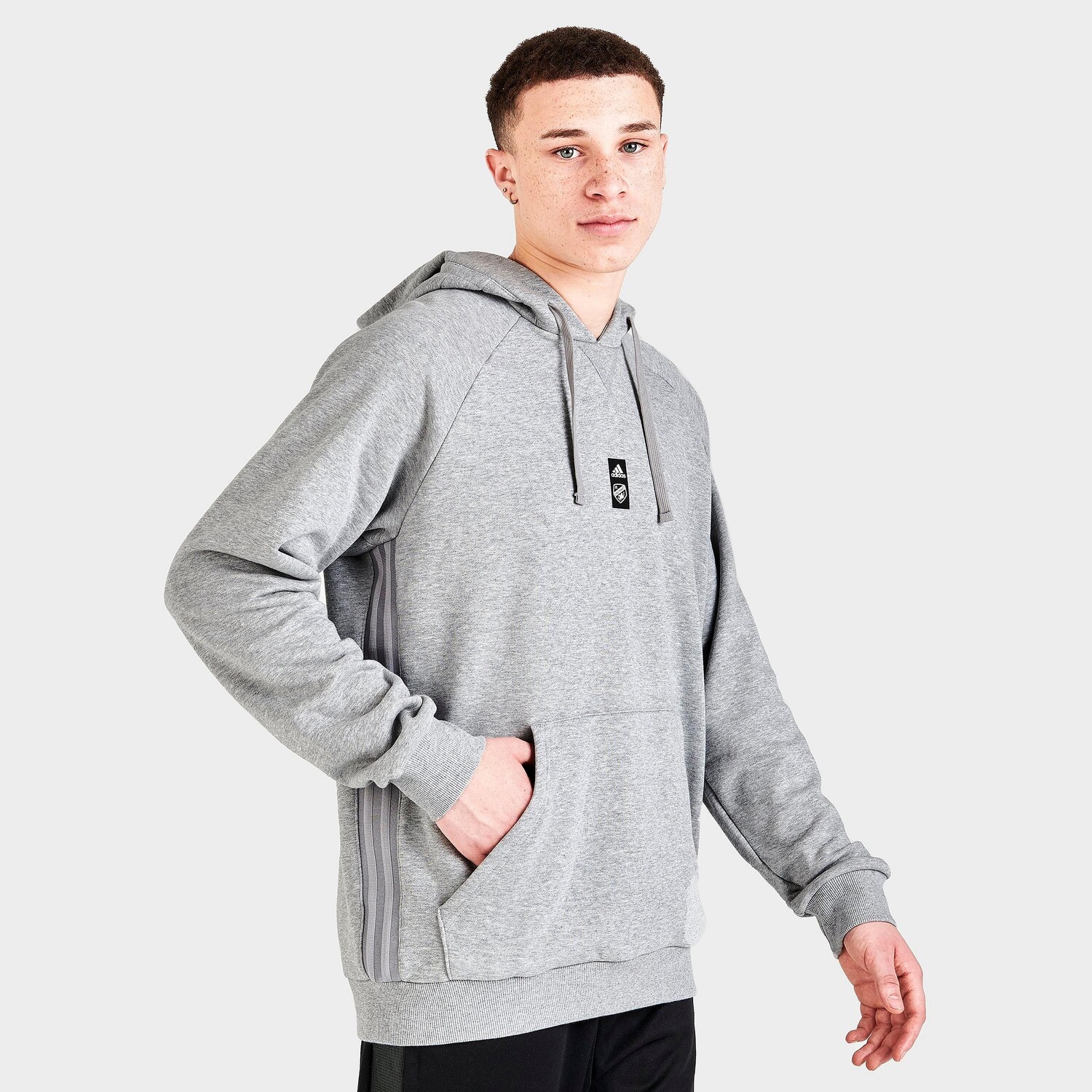 

Мужская худи Adidas FC Cincinnati Team Travel, серый