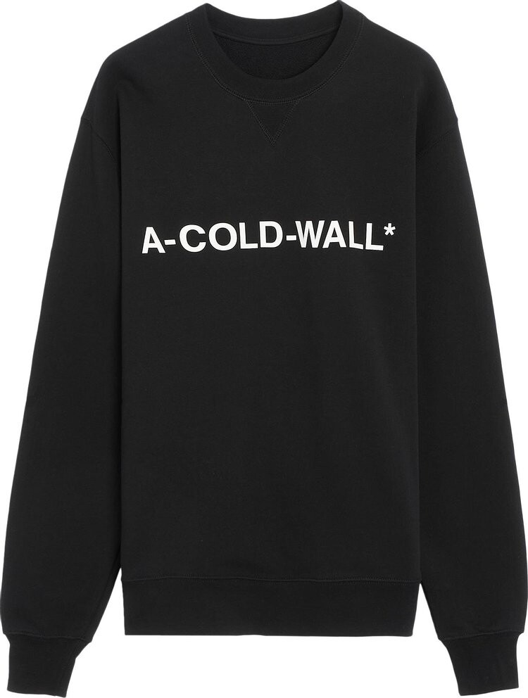 

Толстовка A-Cold-Wall* Essential Logo Crewneck 'Black', черный