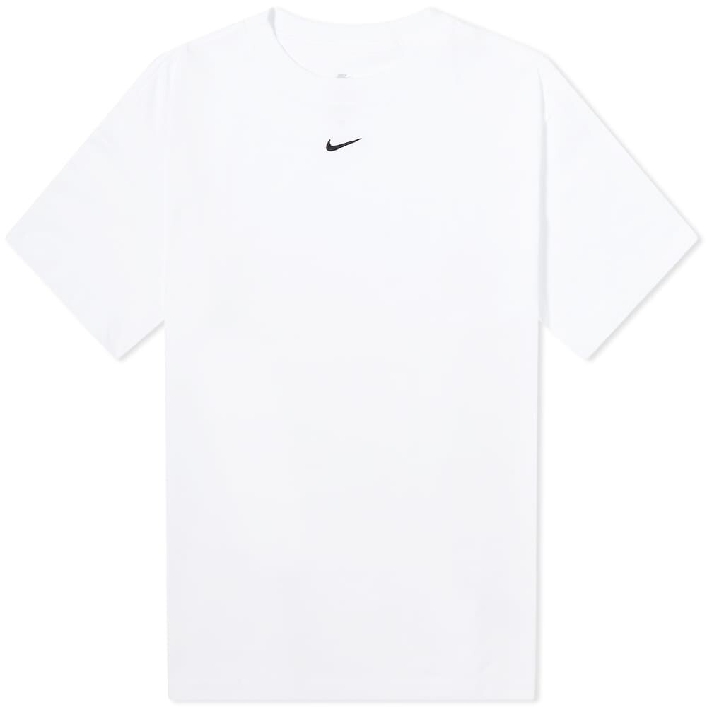 

Футболка Nike Essentials Oversized, бело-черный