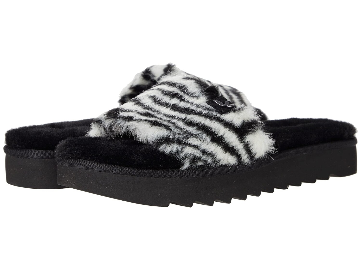 

Шлепанцы Koolaburra by UGG, Fuzz-Ah Zebra